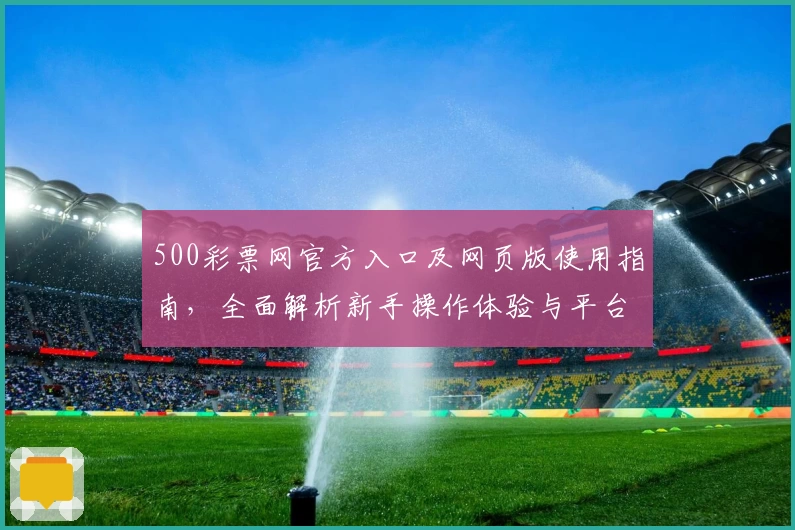 500彩票网官方入口及网页版使用指南，全面解析新手操作体验与平台功能亮点